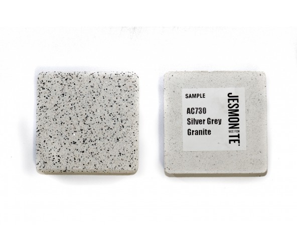 modern soap dish with jesmonite silver grey granite, jesmonite design soap dish AC730 jesmonite natural stone bath stone